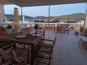 Claires 150m from the sea , great view 3 rooms15 min from the airport
